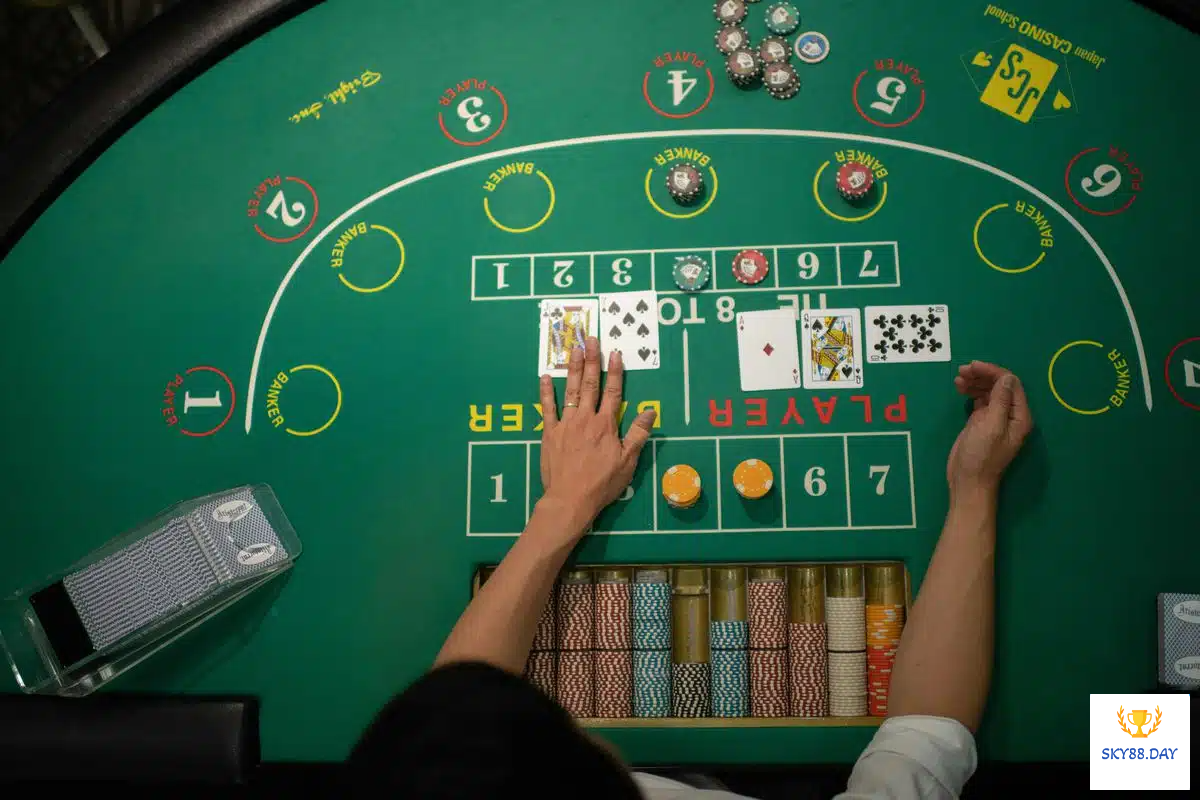 Kinh nghiệm chiến thắng dễ dàng khi chơi baccarat Sky88